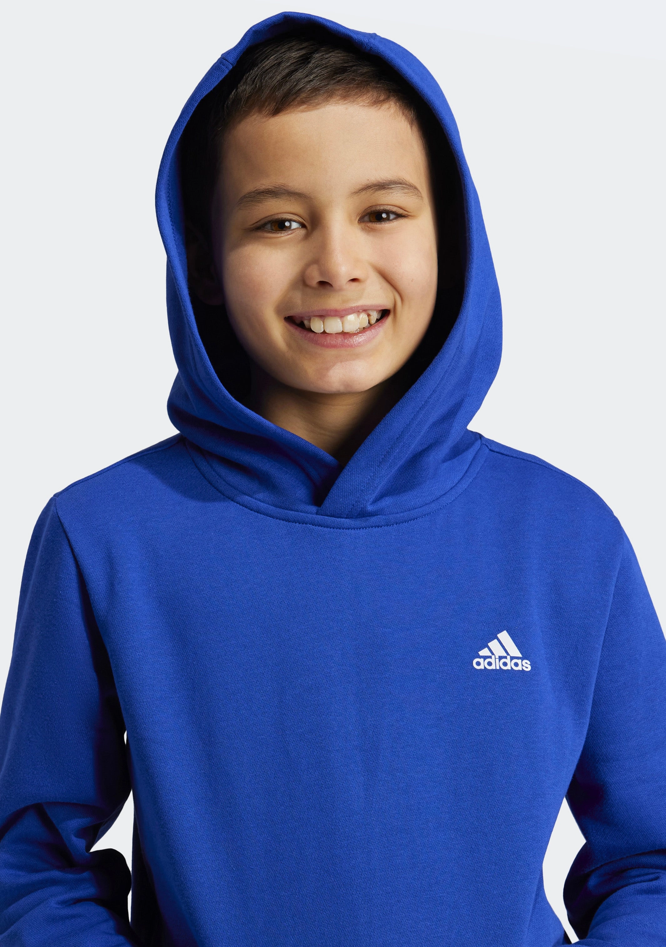 Adidas Kids' Essentials Small Logo Feel Cozy Fleece Hoodie