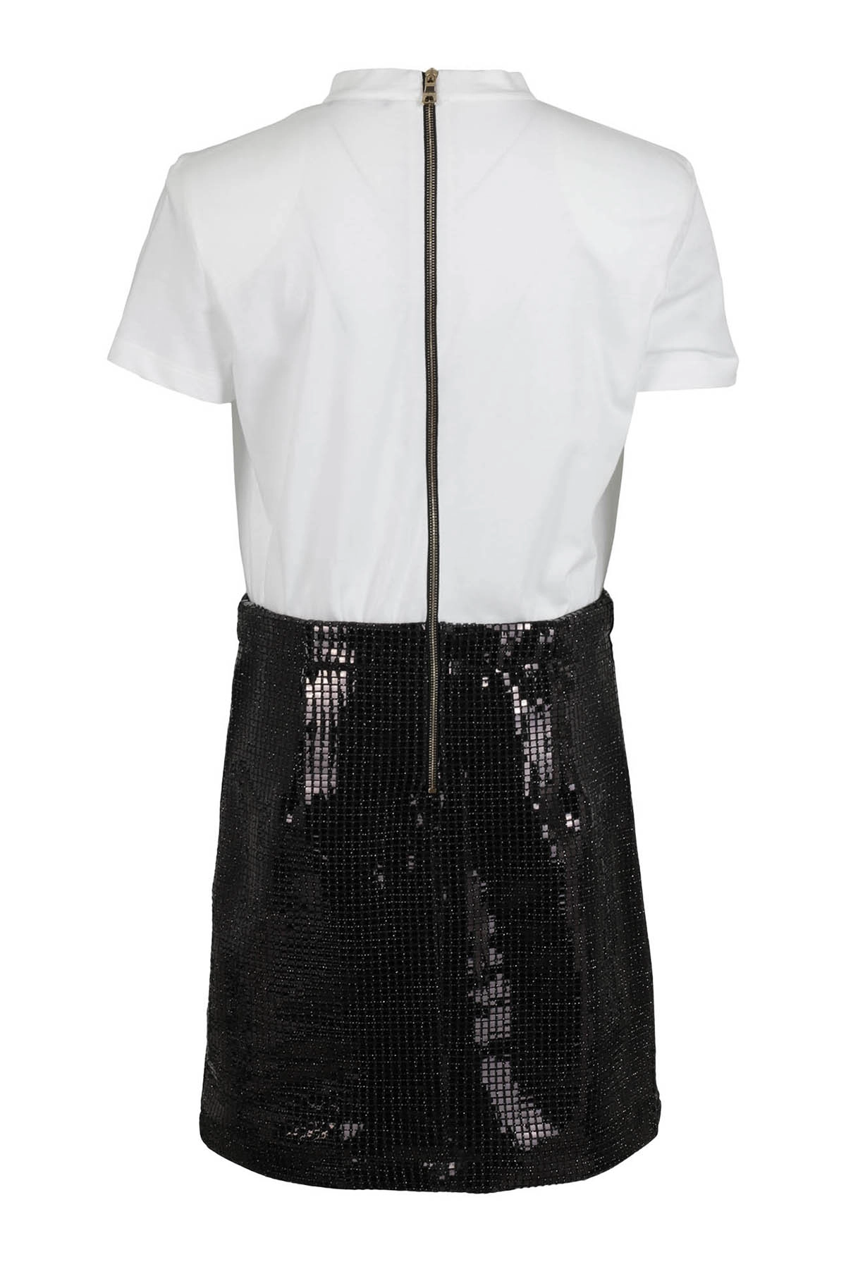 Balmain Kids Logo Detailed Crewneck T-Shirt Dress