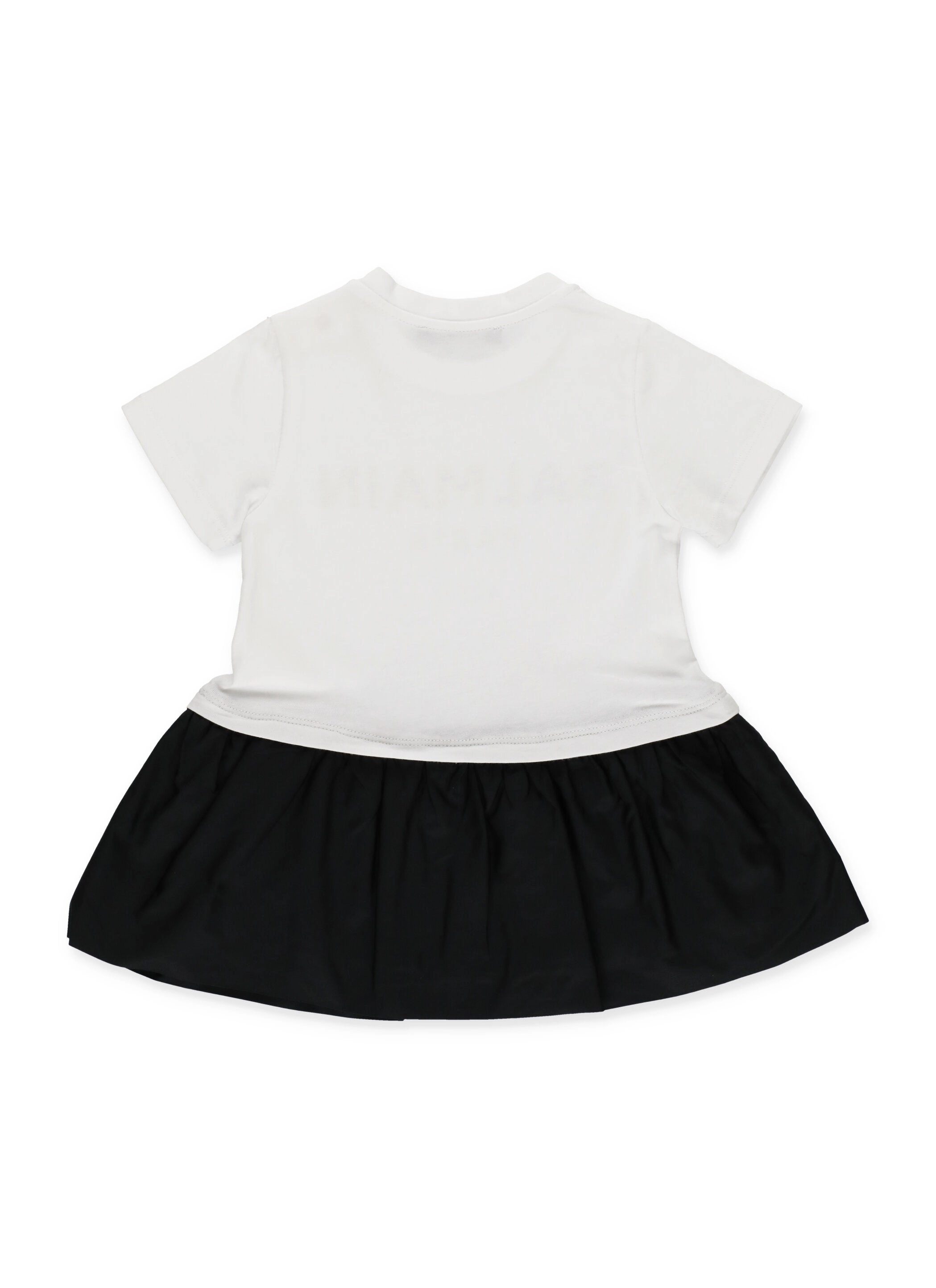 Balmain Kids Logo Embellished T-Shirt Dress