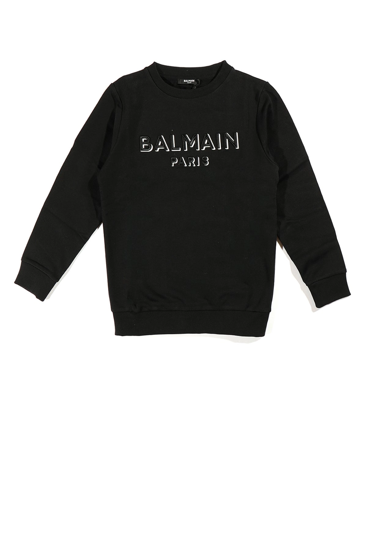 Balmain Kids Logo Embroidered Sweatshirt