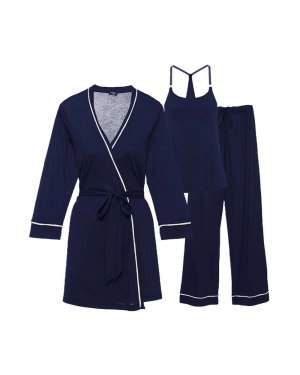Bella Maternity 3-Piece Pajama Set