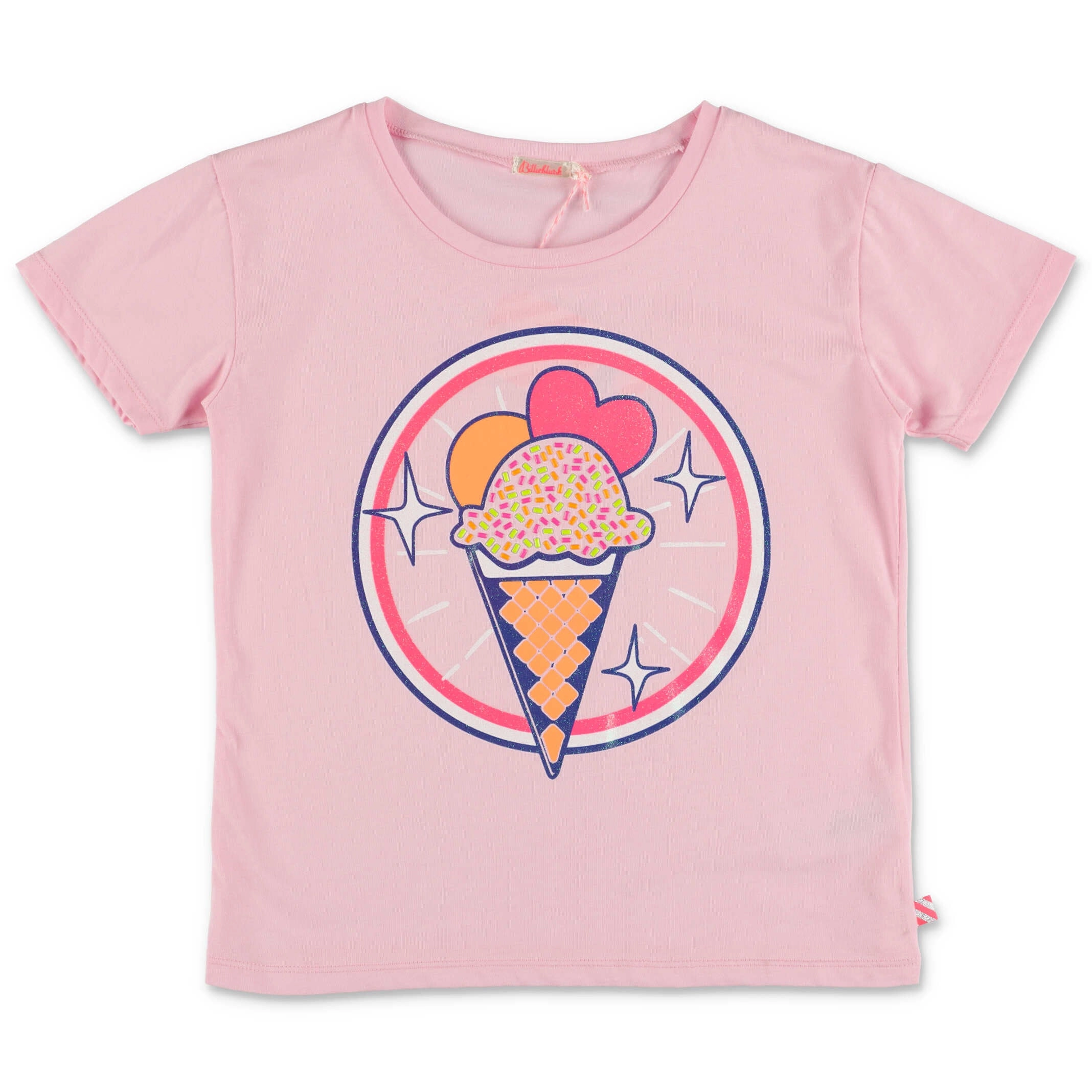 Billieblush Ice Cream Printed Crewneck T-Shirt