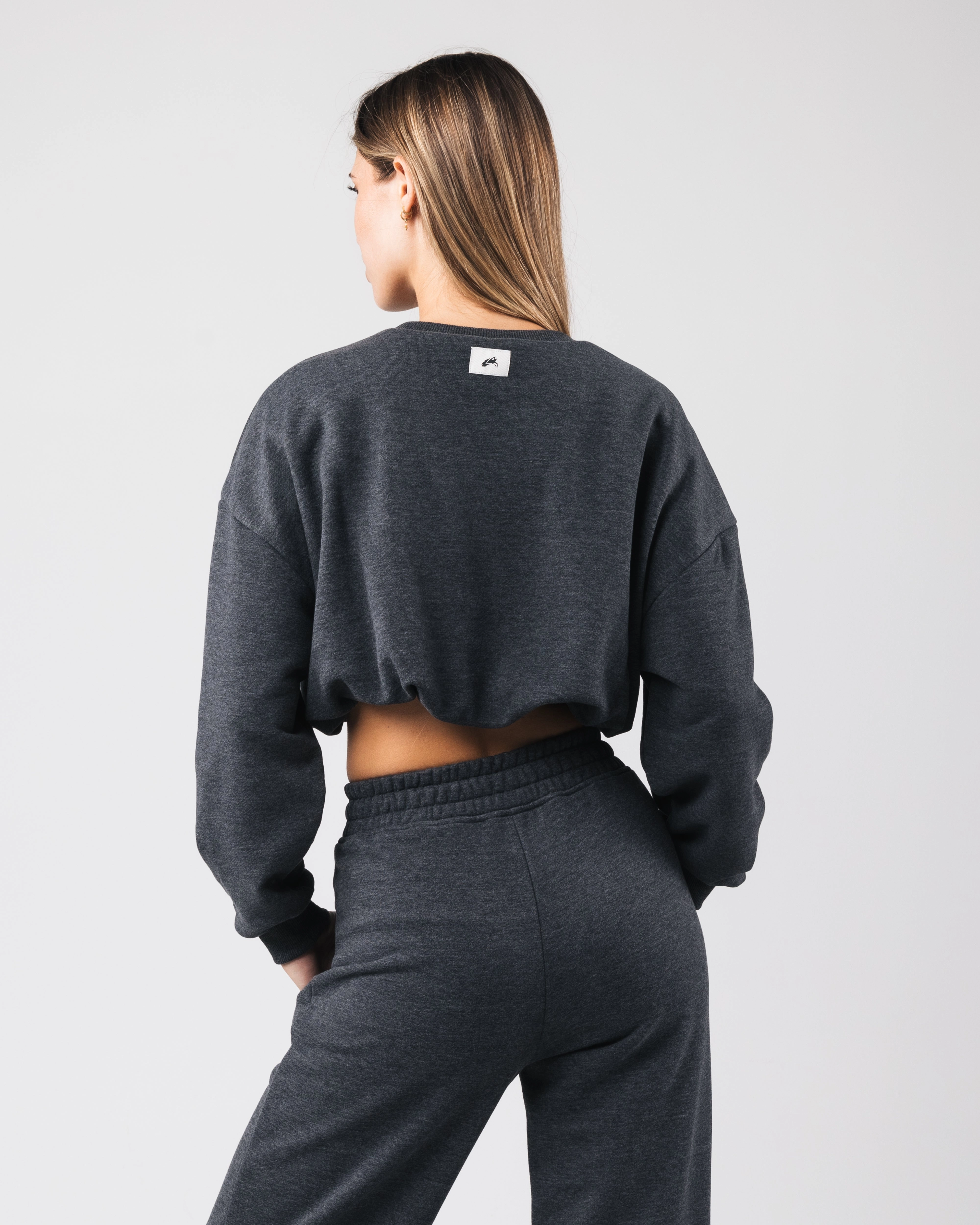 Bubble Crew - Heather Black