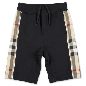 Burberry Check Print Drawstring Shorts