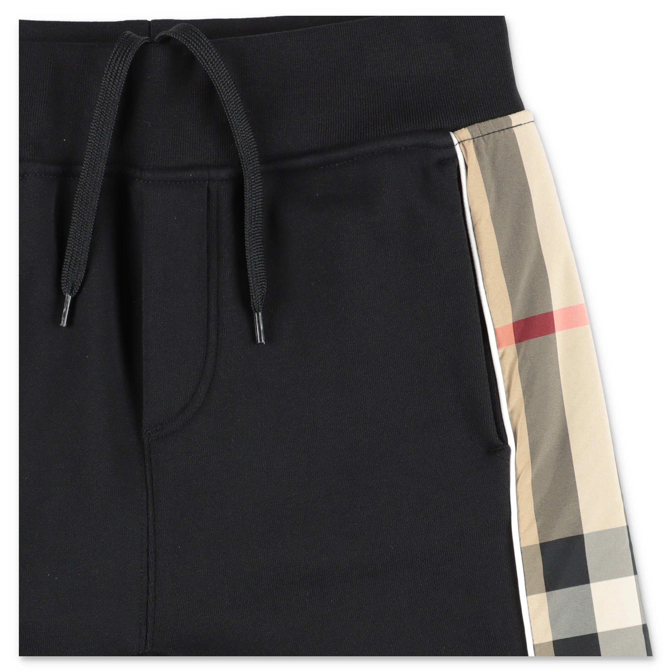 Burberry Check Print Drawstring Shorts