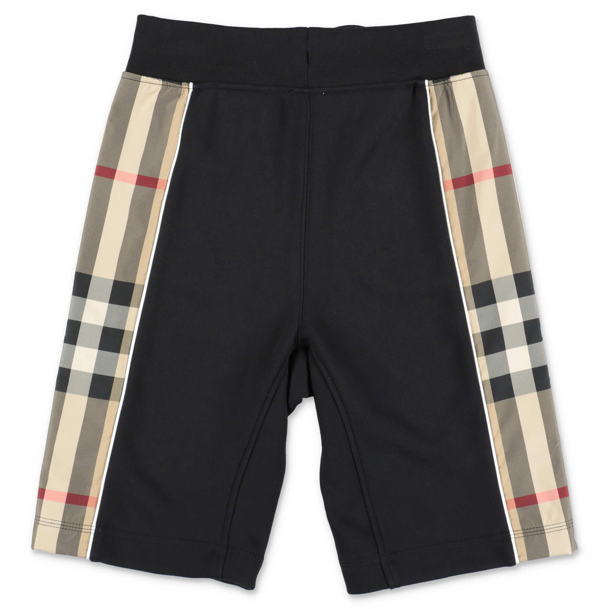 Burberry Check Print Drawstring Shorts