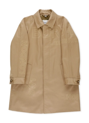 Burberry Kids Horseferry Printed Car Coat