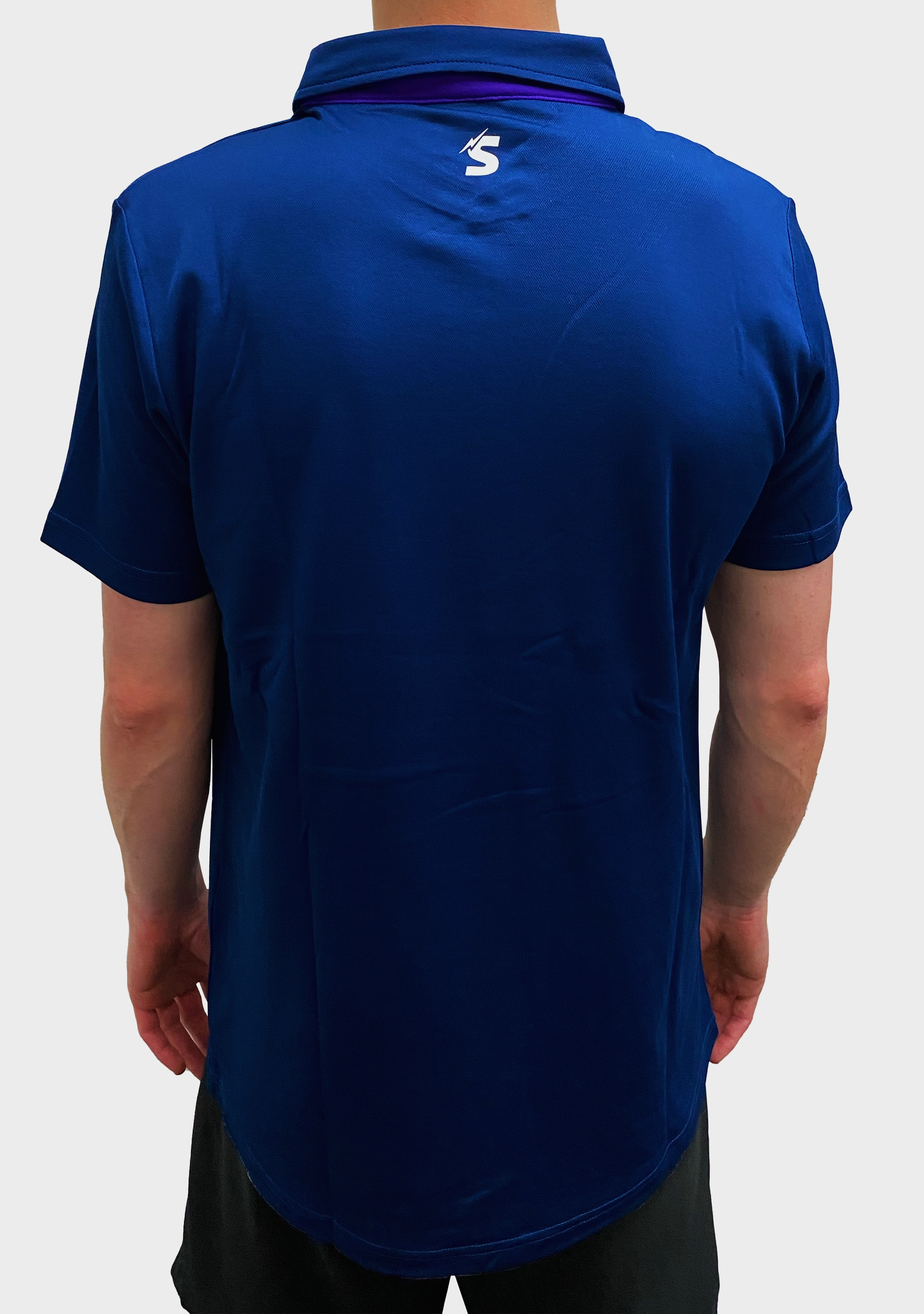Castore Mens Melbourne Storm Media Polo Players <br> JCMSMTRMP1P-NAVY