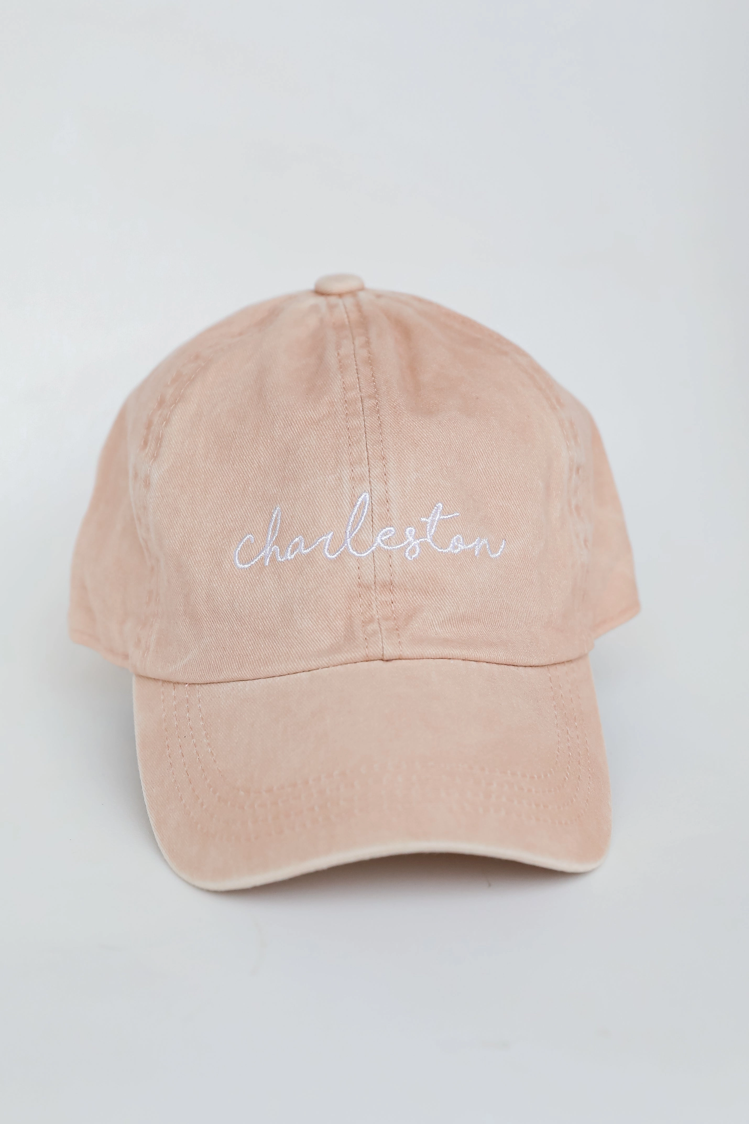 Charleston Script Embroidered Hat