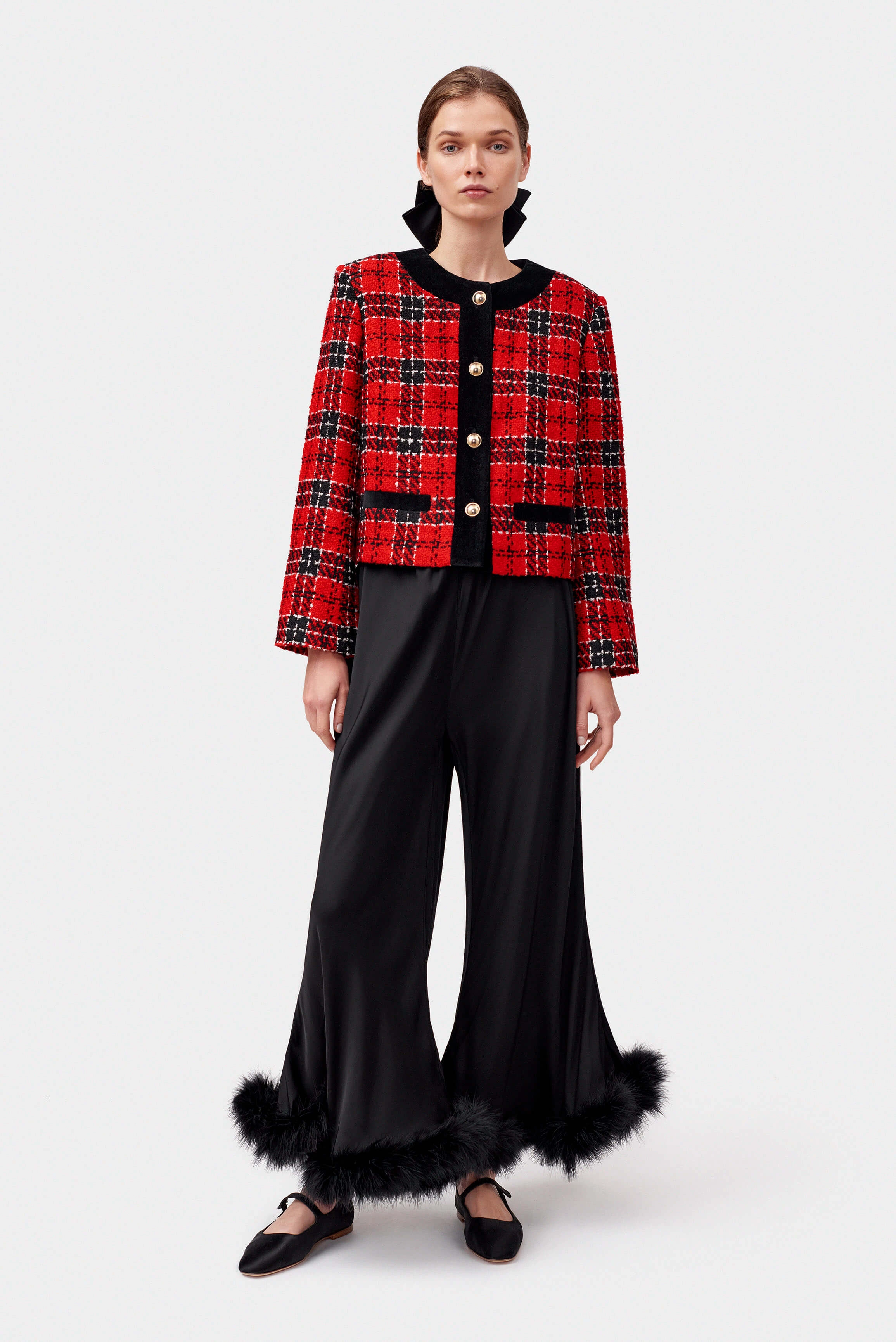 Checked Manhattan Tweed Jacket