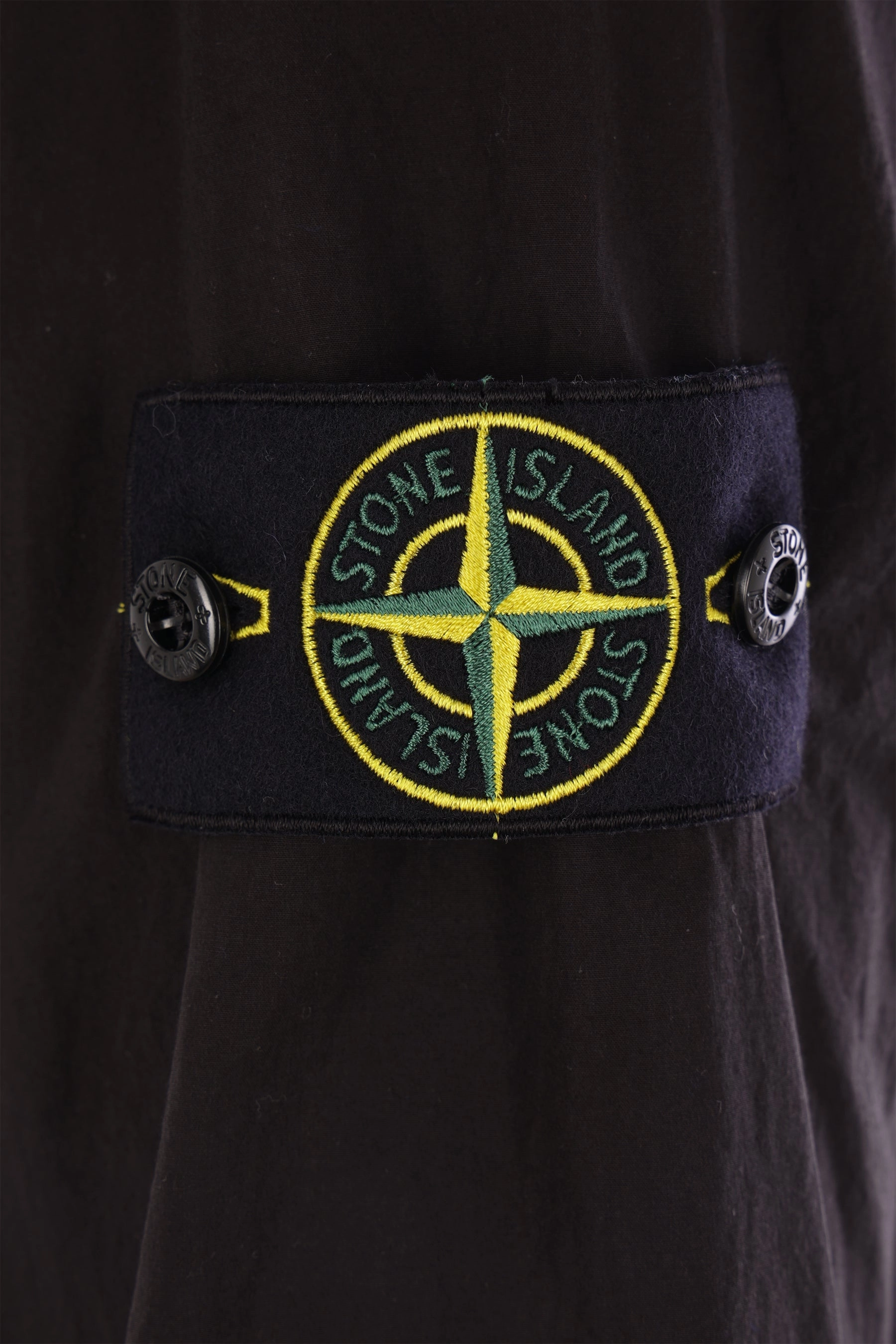 cotton shirt with logo badge