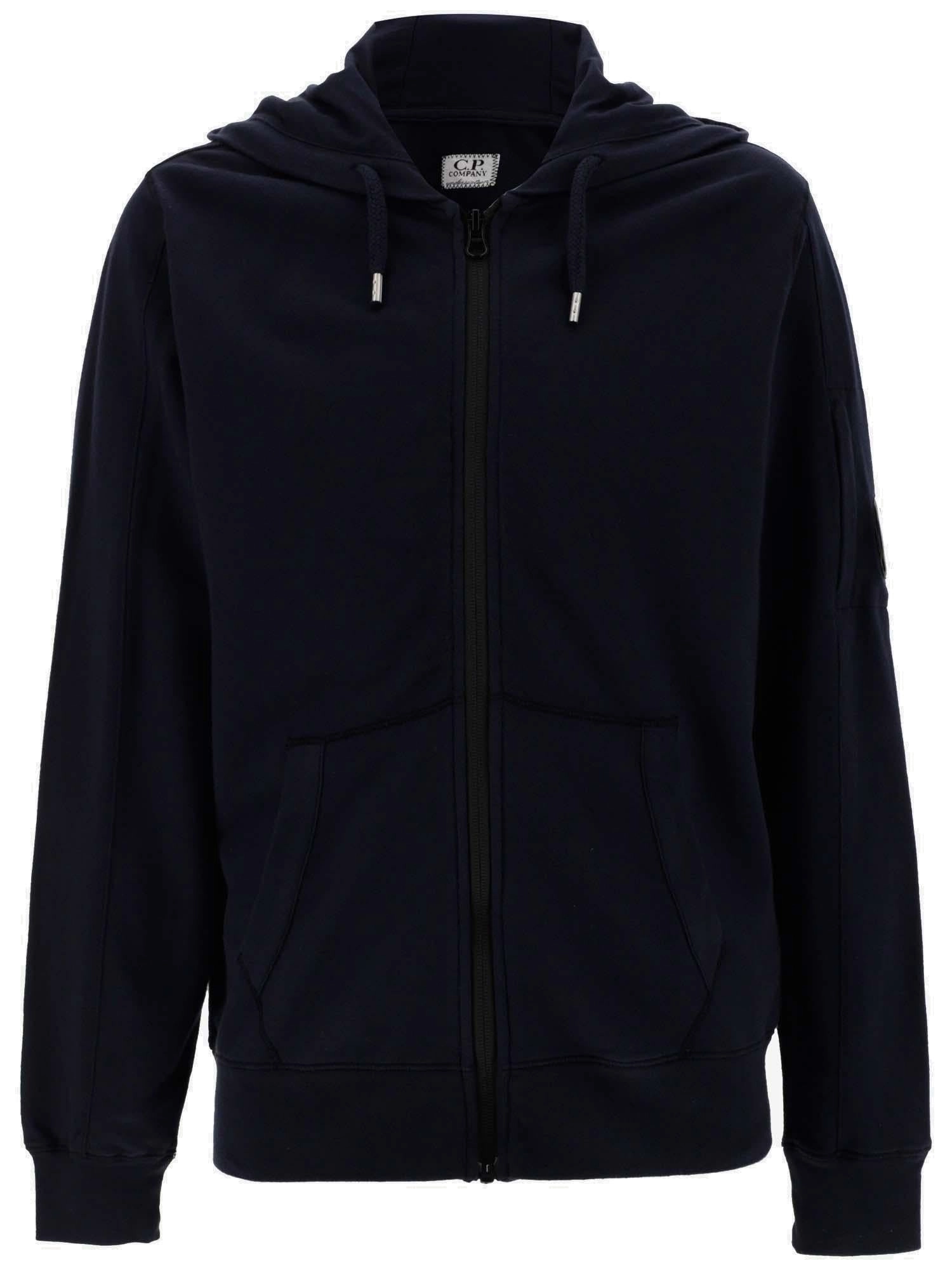 C.P. Company Kids Zip-Up Hooded Drawstring Jacket