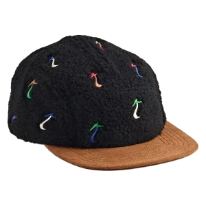 Dancing Shrooms 5-Panel Fleece Hat