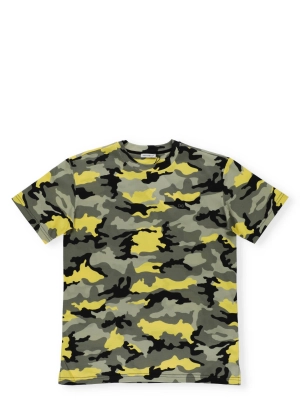 Dolce & Gabbana Kids Camouflage Print T-Shirt
