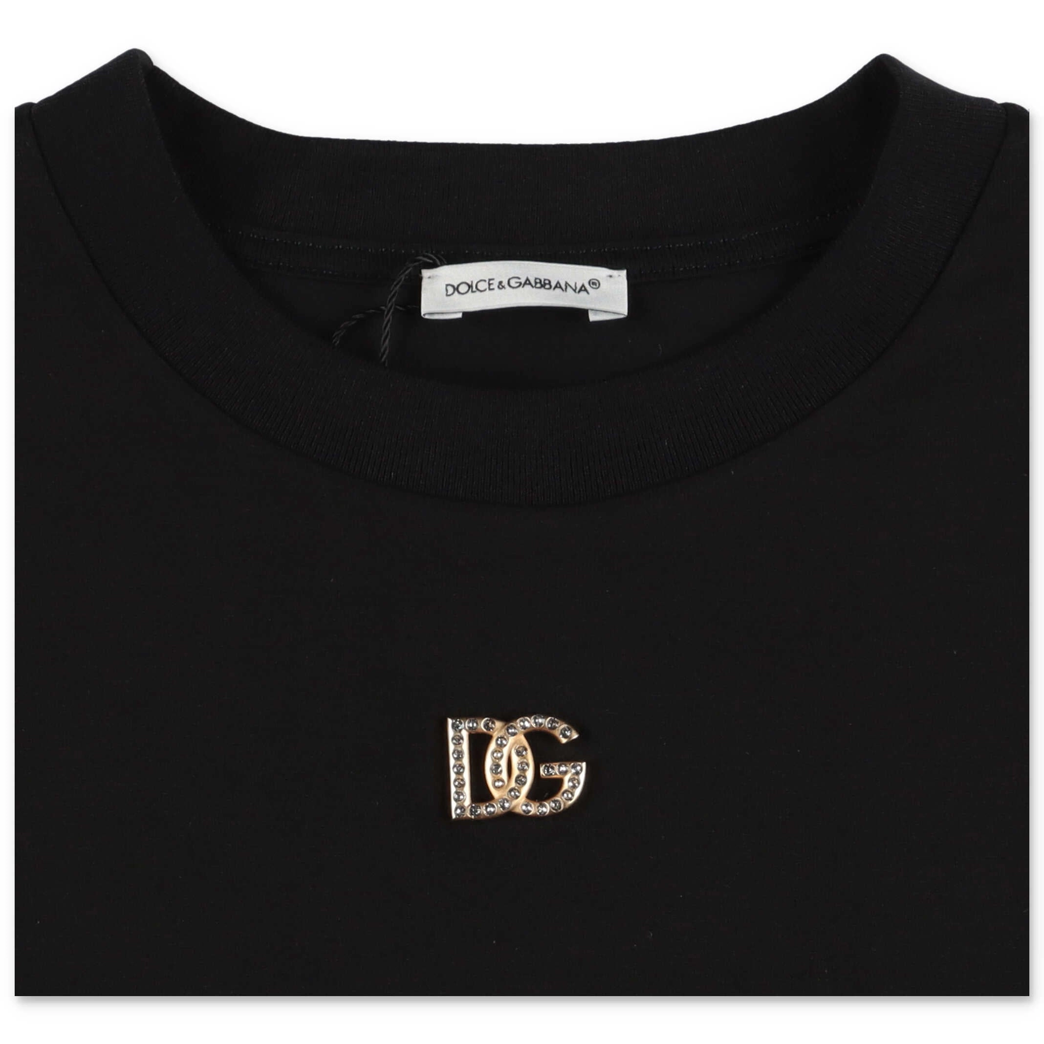 Dolce & Gabbana Kids Embellished DG T-Shirt
