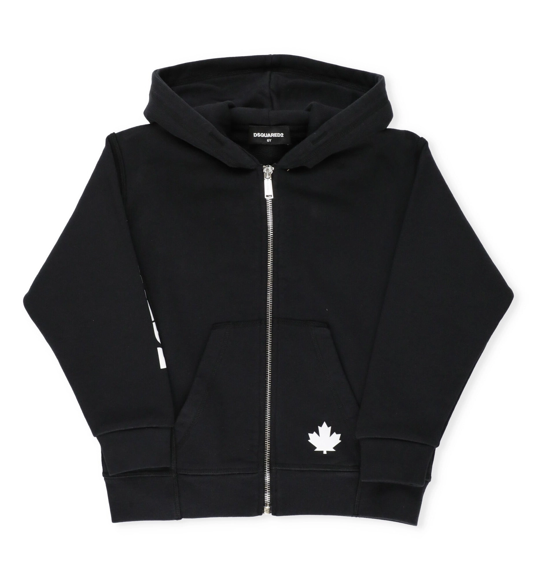 Dsquared2 Kids Hooded Zipped Jacket