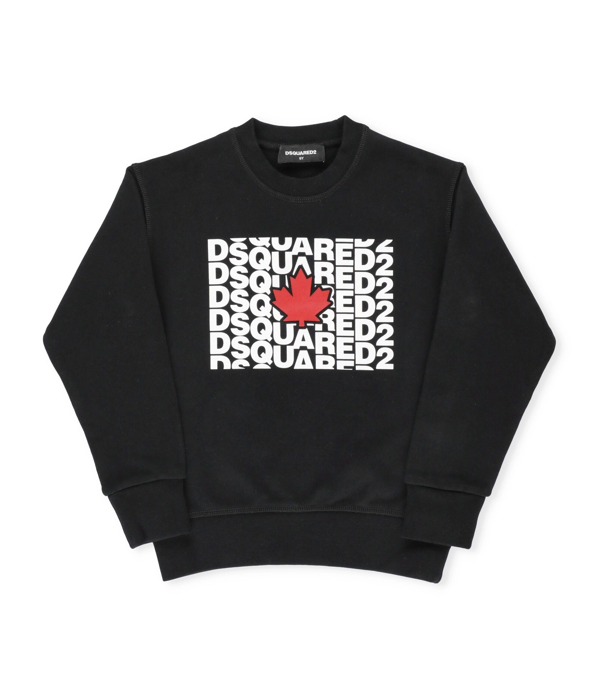 Dsquared2 Kids Logo Printed Crewneck Sweatshirt