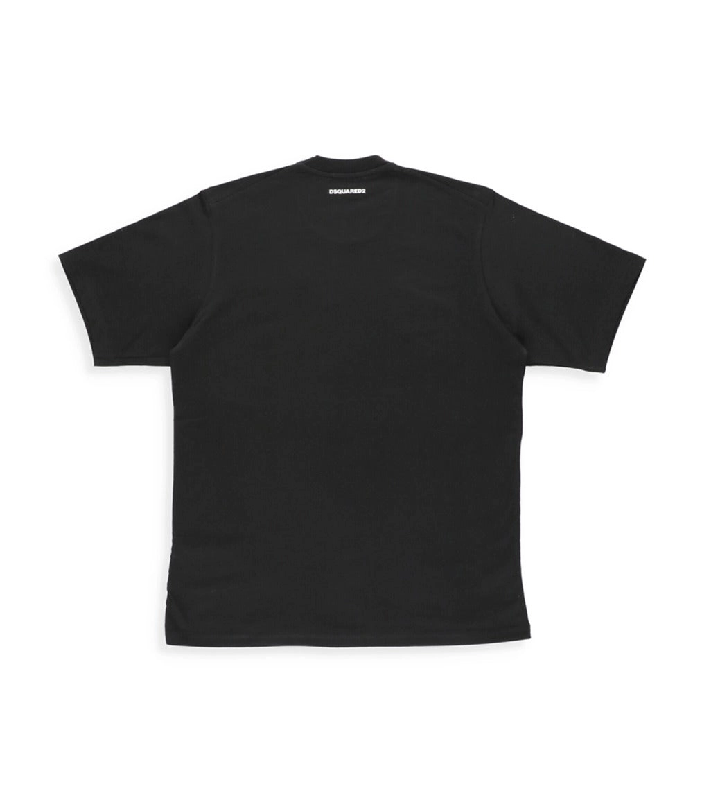 Dsquared2 Kids Logo Printed Crewneck T-Shirt