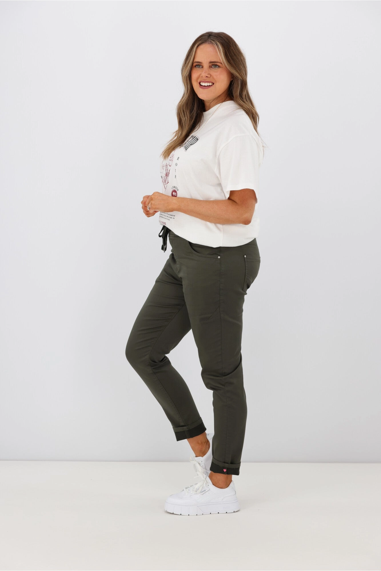 Elm Margo Jogger Khaki