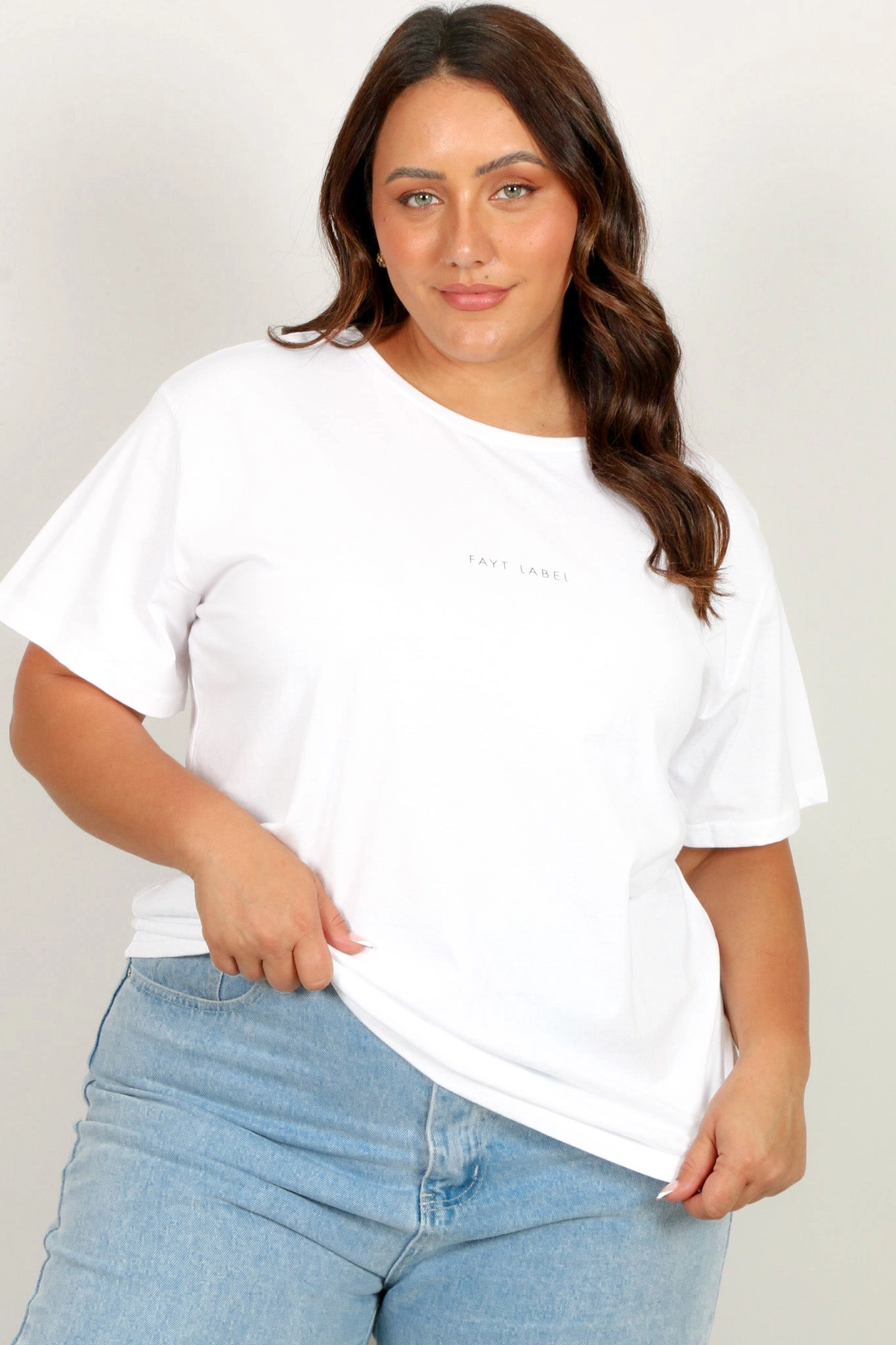 FAYT ESSENTIAL TEE WHITE