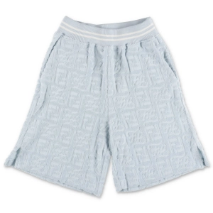 Fendi Kids FF Embossed Shorts