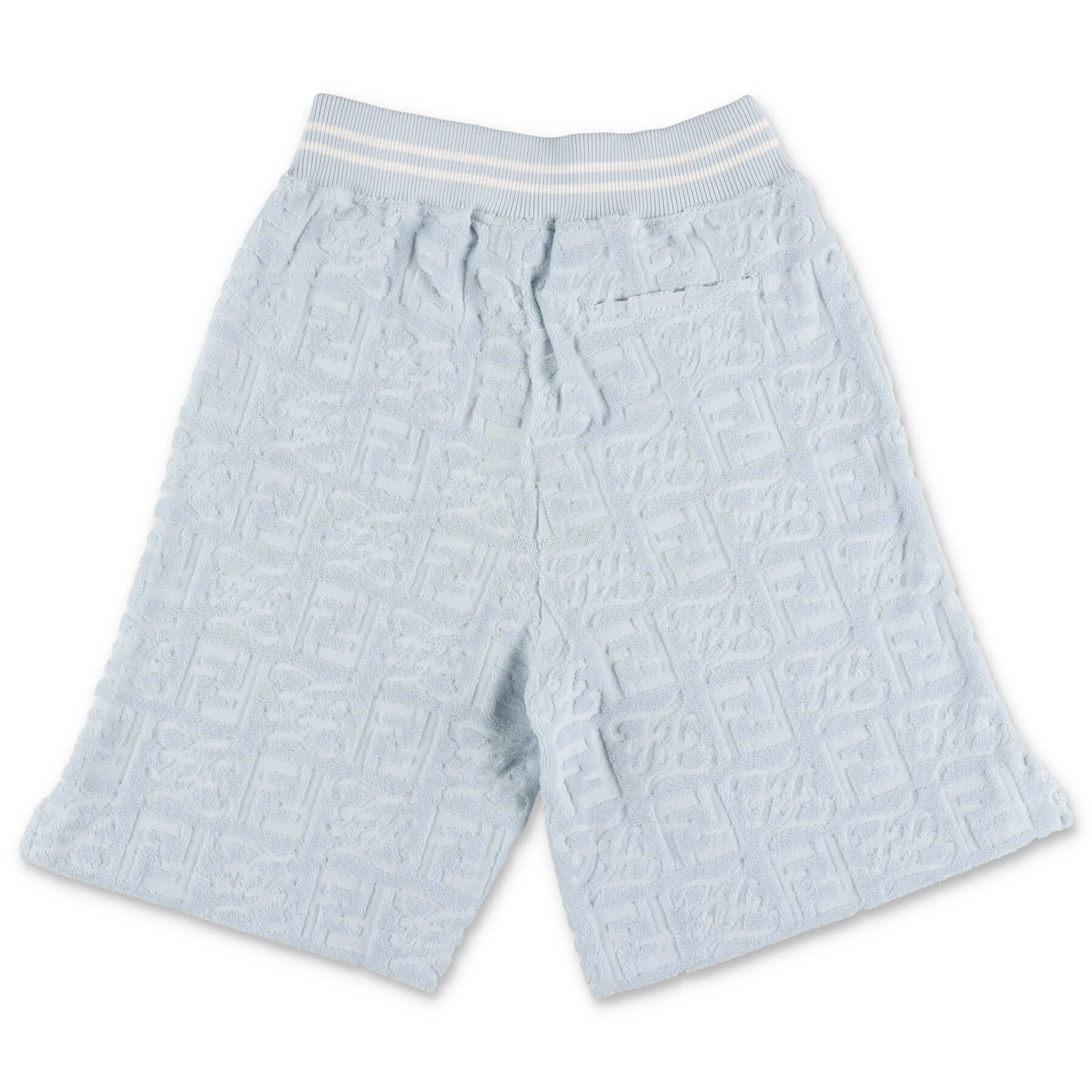Fendi Kids FF Embossed Shorts