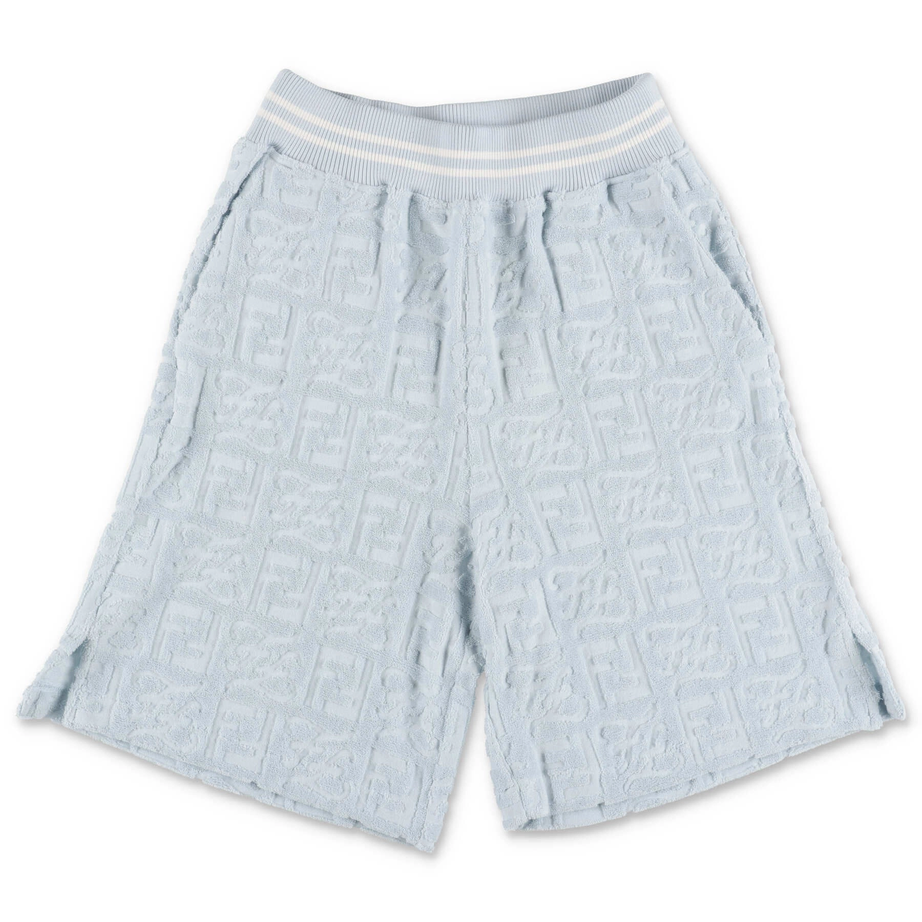 Fendi Kids FF Embossed Shorts