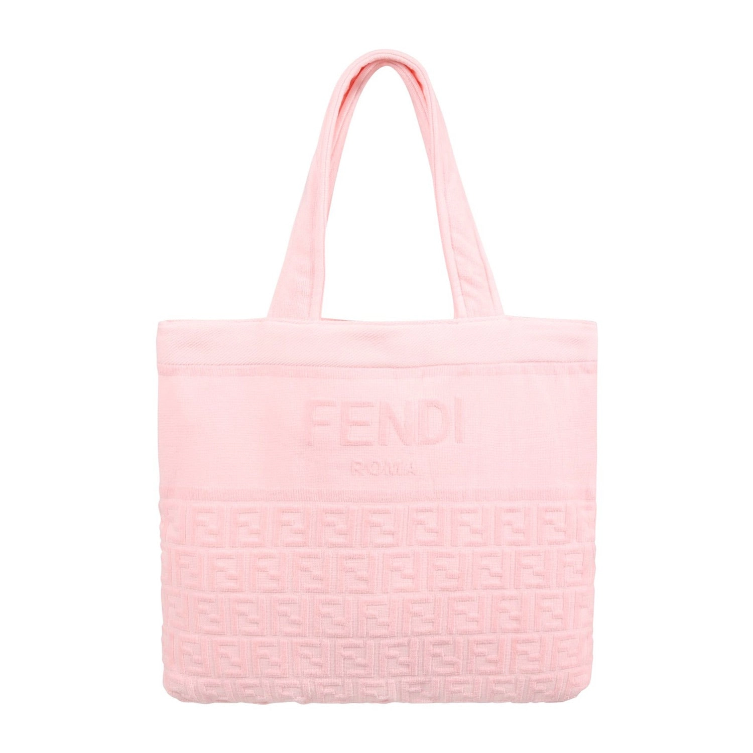 Fendi Kids FF Embossed Towel Bag