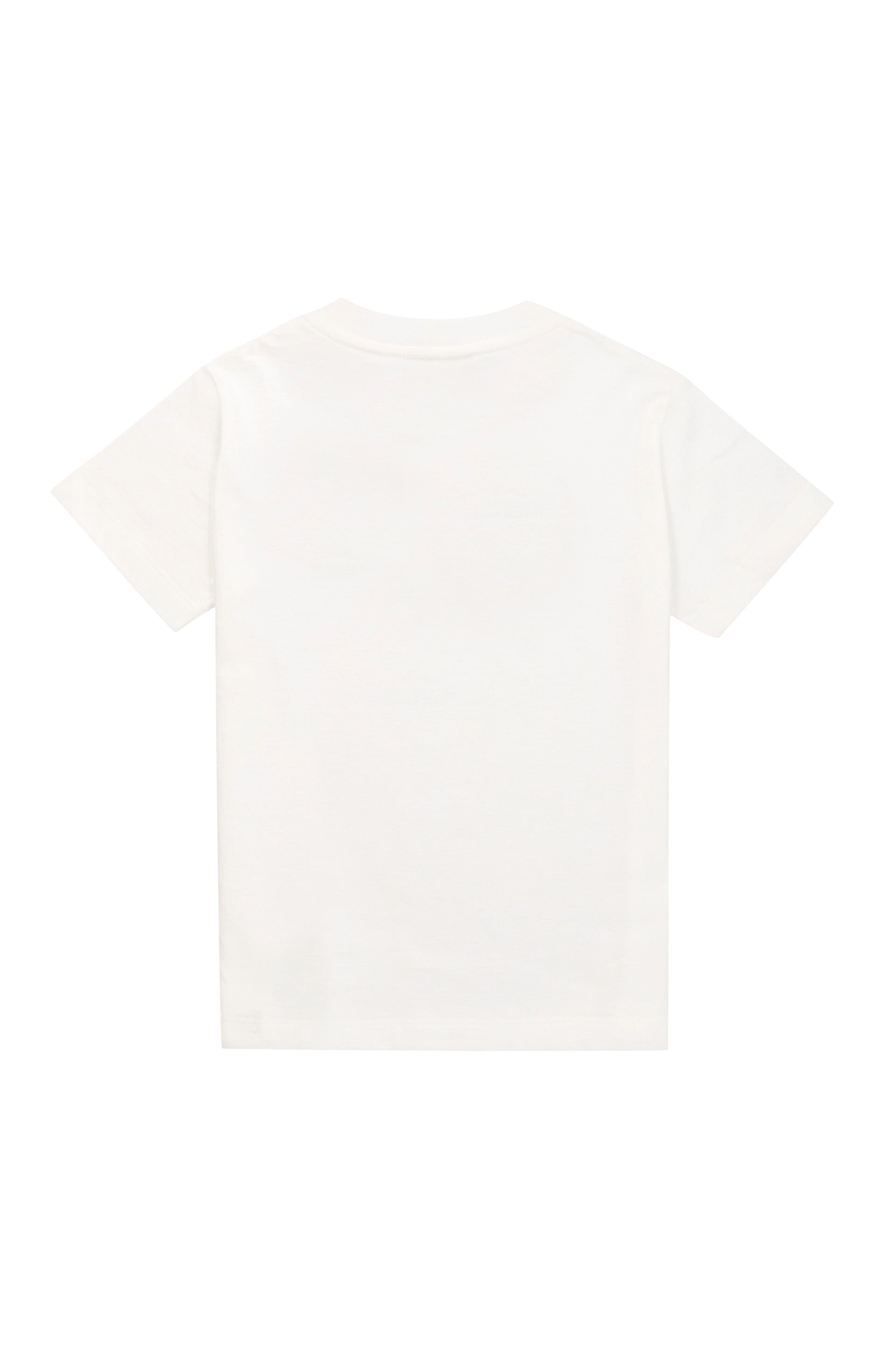 Fendi Kids Logo Embroidered Crewneck T-Shirt