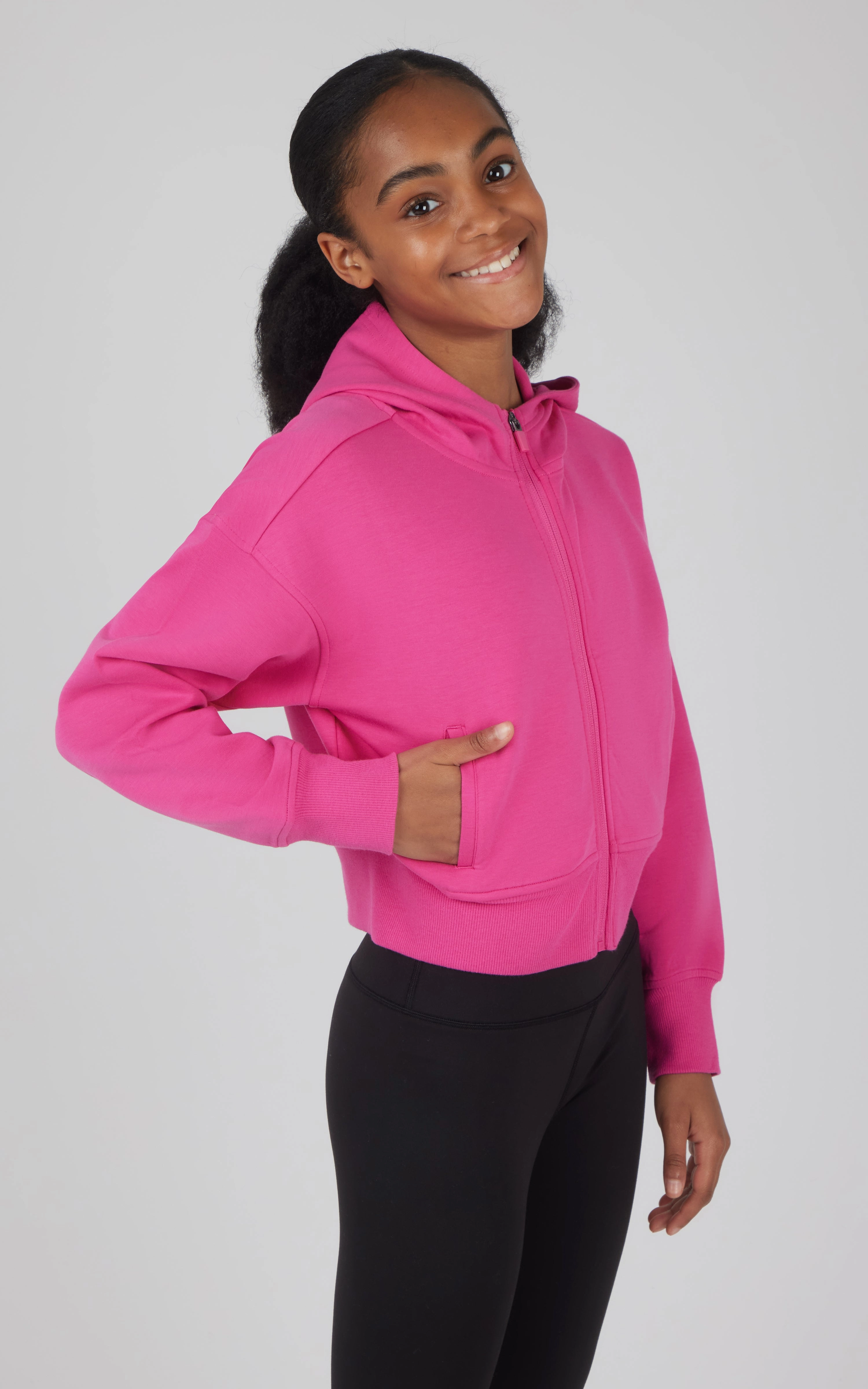 Girls Softlite Ascend Full Zip Jacket