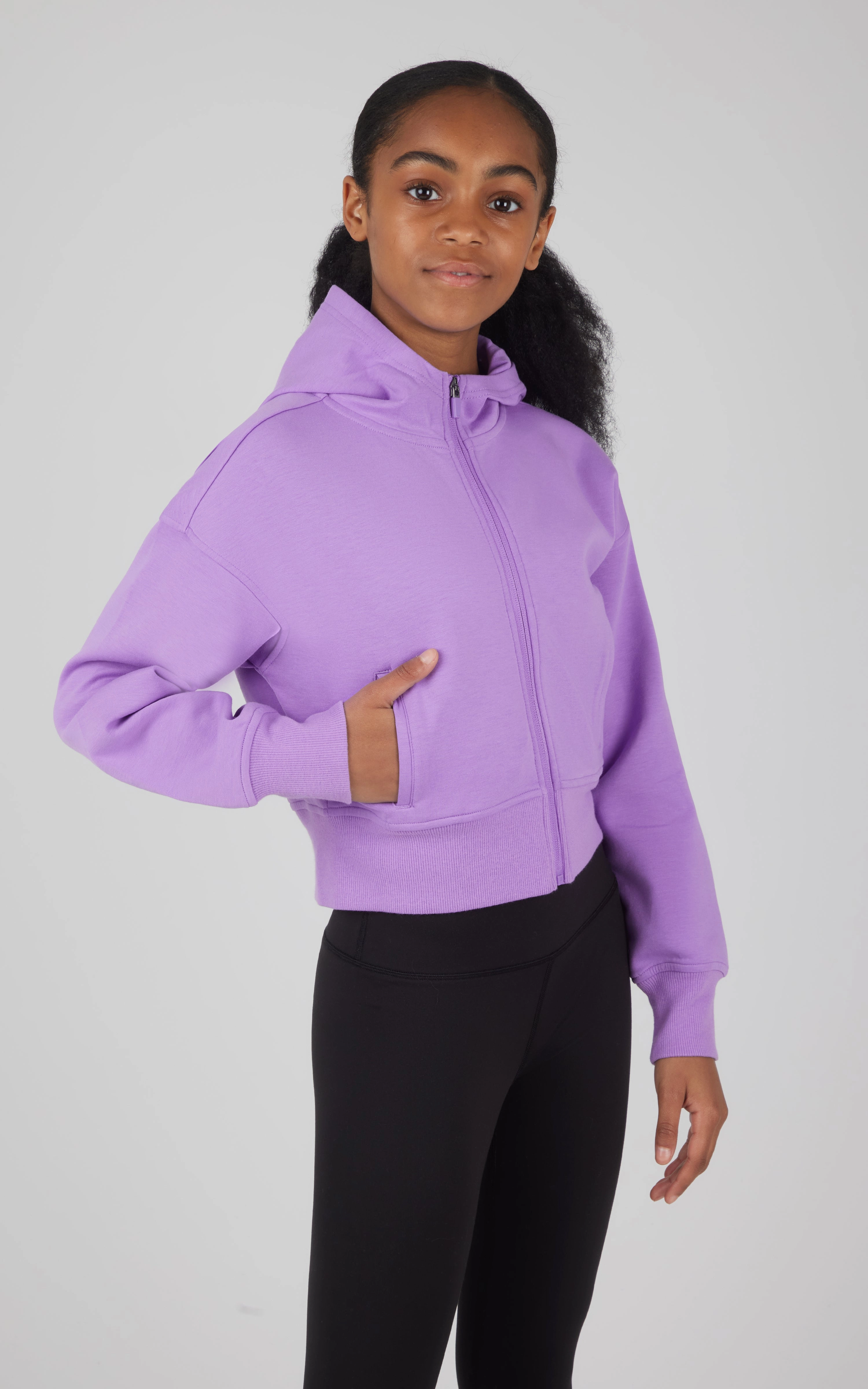 Girls Softlite Ascend Full Zip Jacket