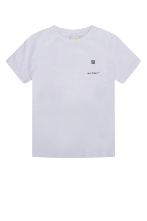 Givenchy Kids Logo Printed Crewneck T-Shirt