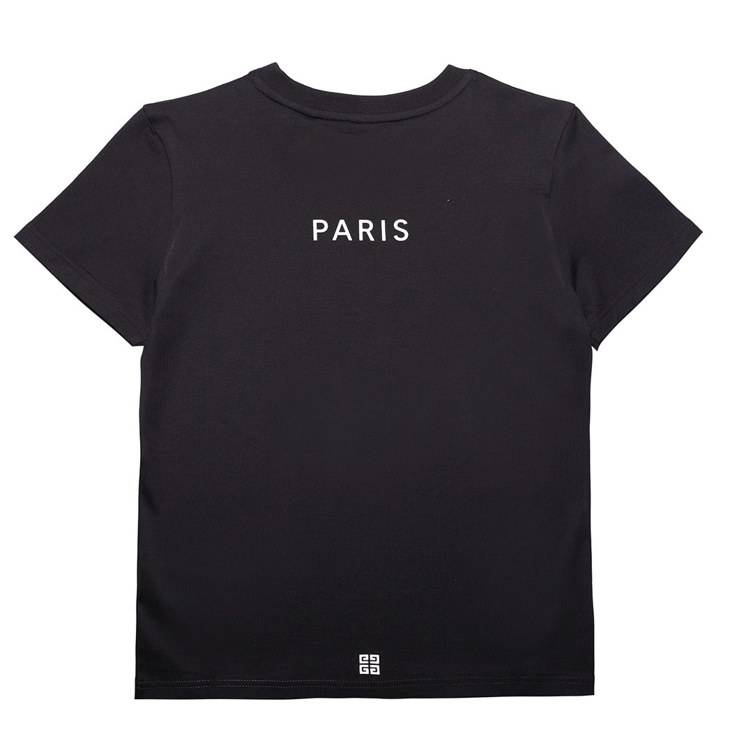 Givenchy Kids Logo Printed Crewneck T-Shirt