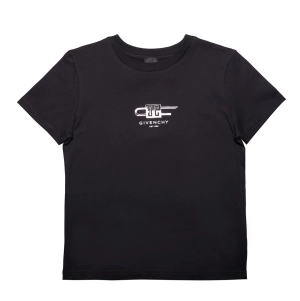 Givenchy Kids Logo Printed Crewneck T-Shirt