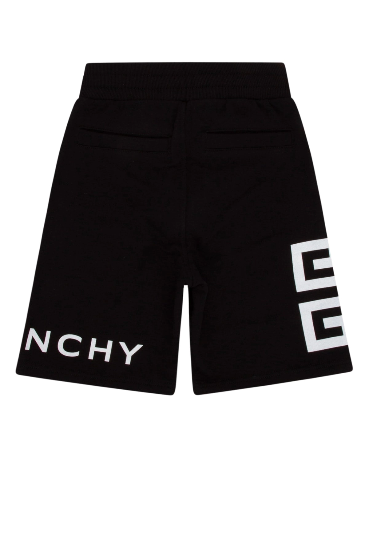 Givenchy Kids Logo Printed Drawstring Track Shorts