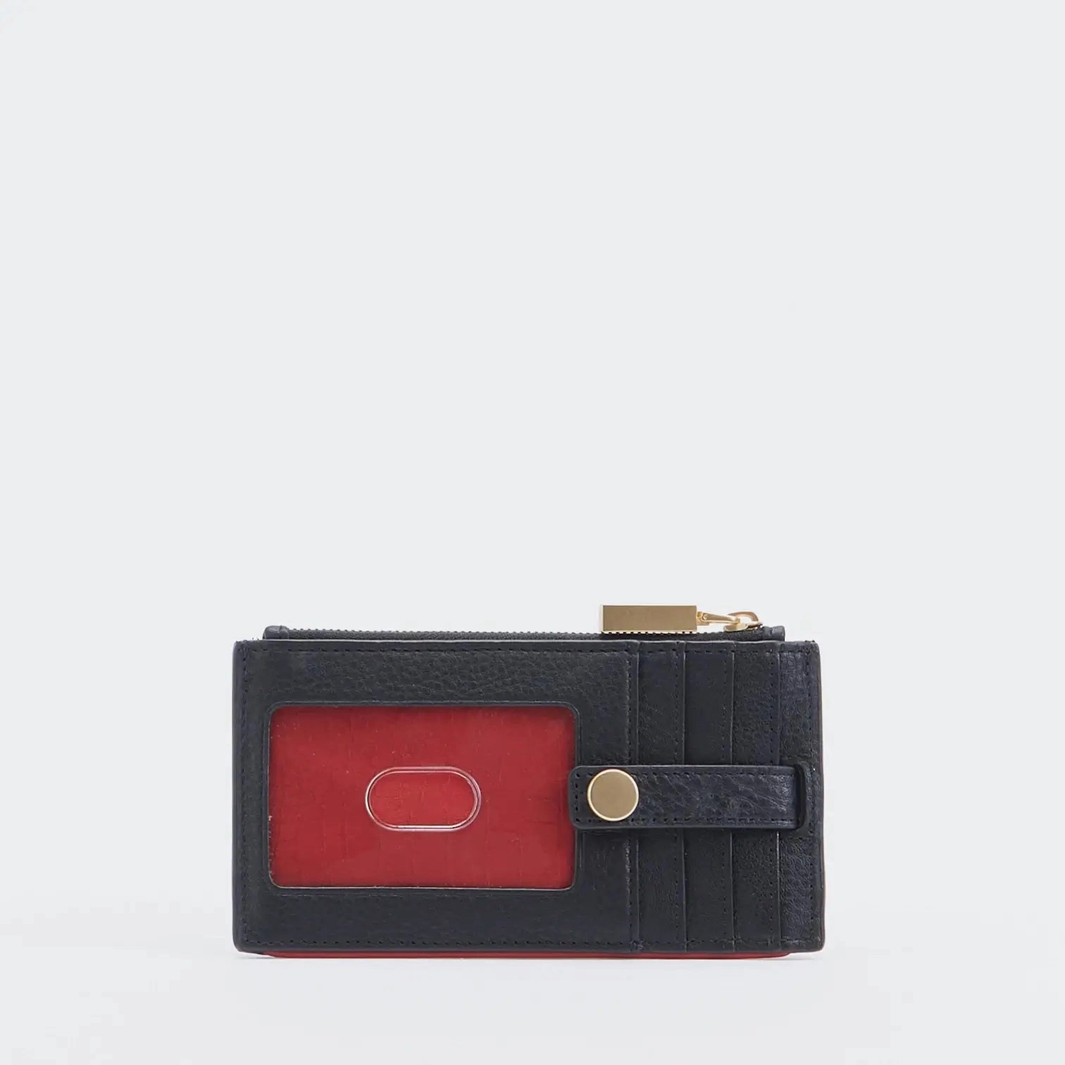 Hammitt 210 West Wallet Black/Brushed Gold