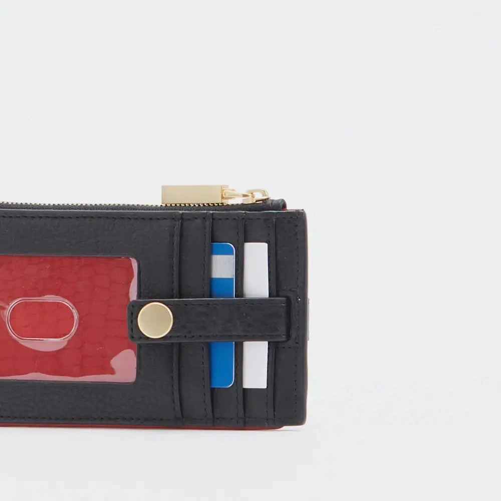 Hammitt 210 West Wallet Black/Brushed Gold