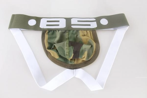 Jockstraps Men Sexy Underwear Men Camouflage Printed Cotton Thongs