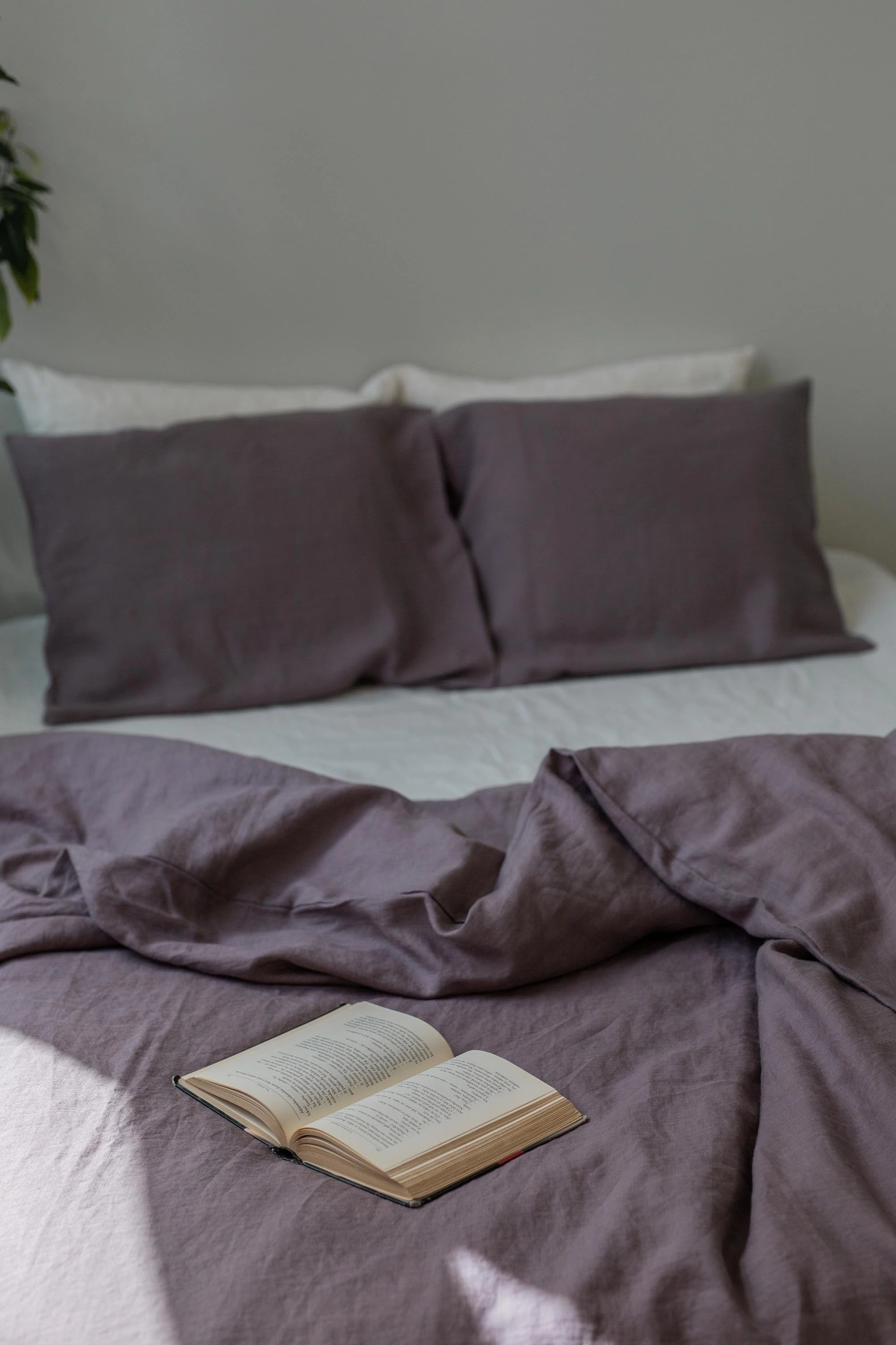 Linen Duvet Cover | Dusty Lavender