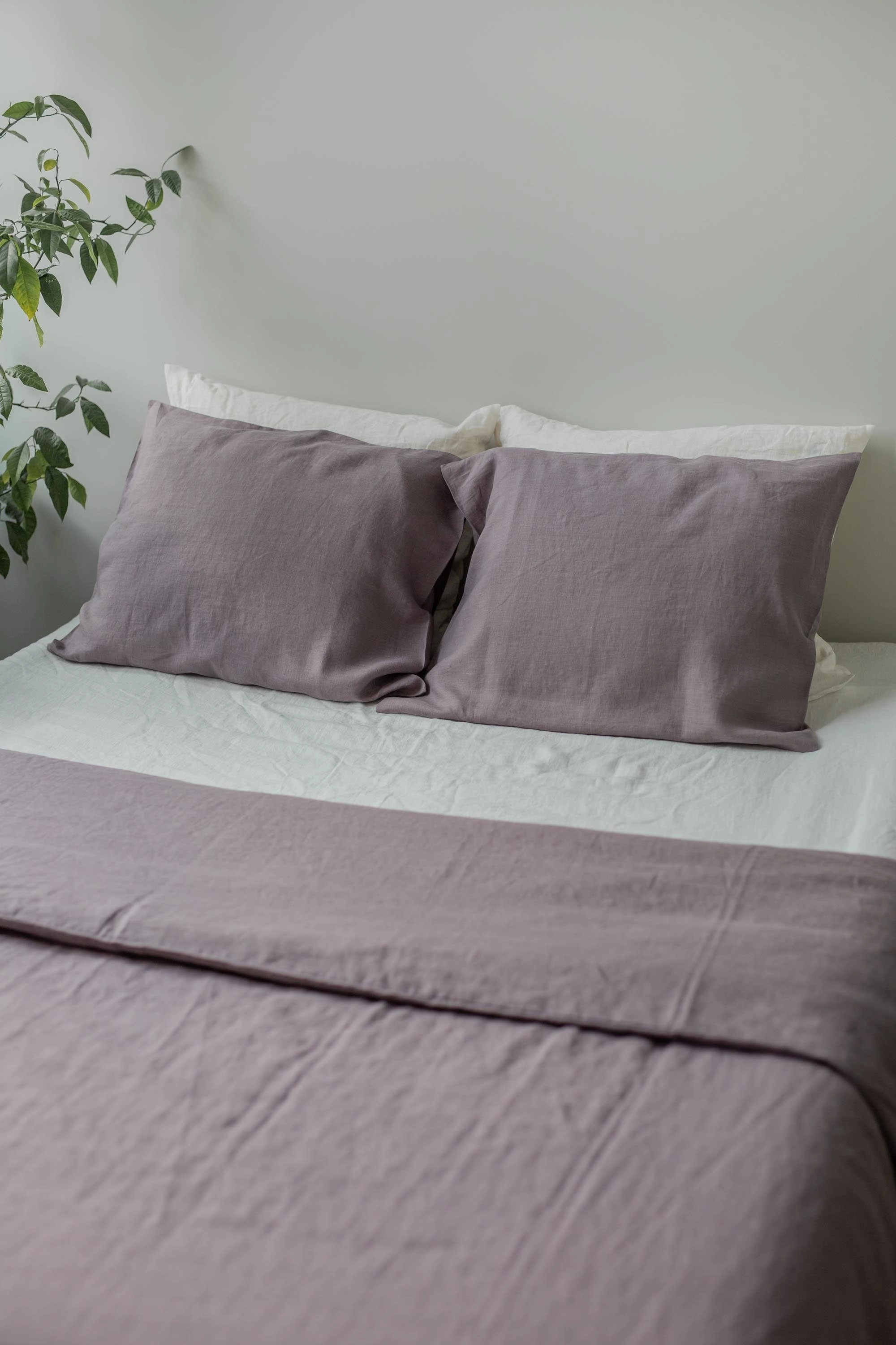 Linen Duvet Cover | Dusty Lavender