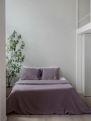 Linen Duvet Cover | Dusty Lavender