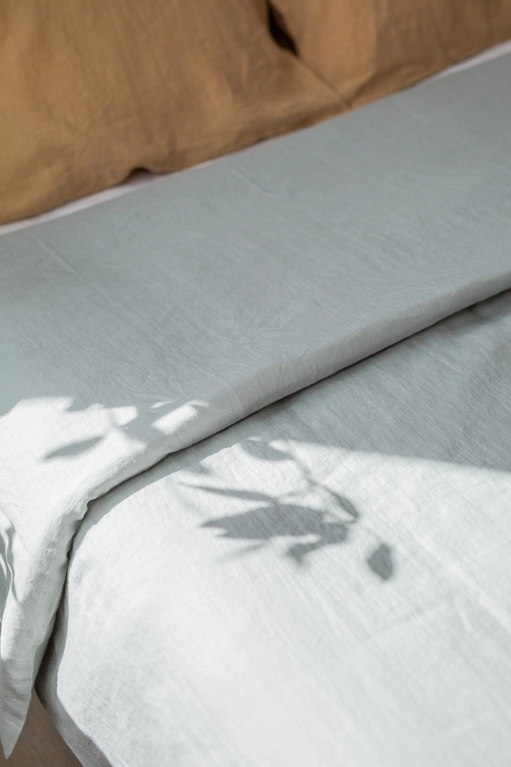 Linen Duvet Cover | Sage Green