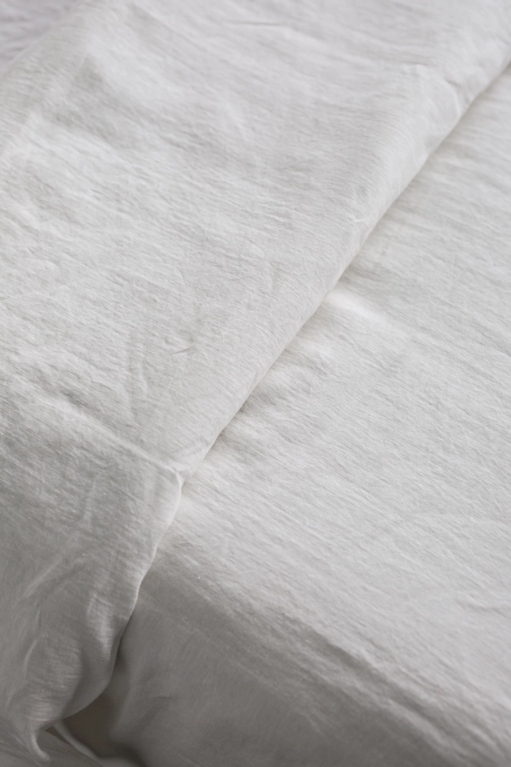 Linen Duvet Cover | White