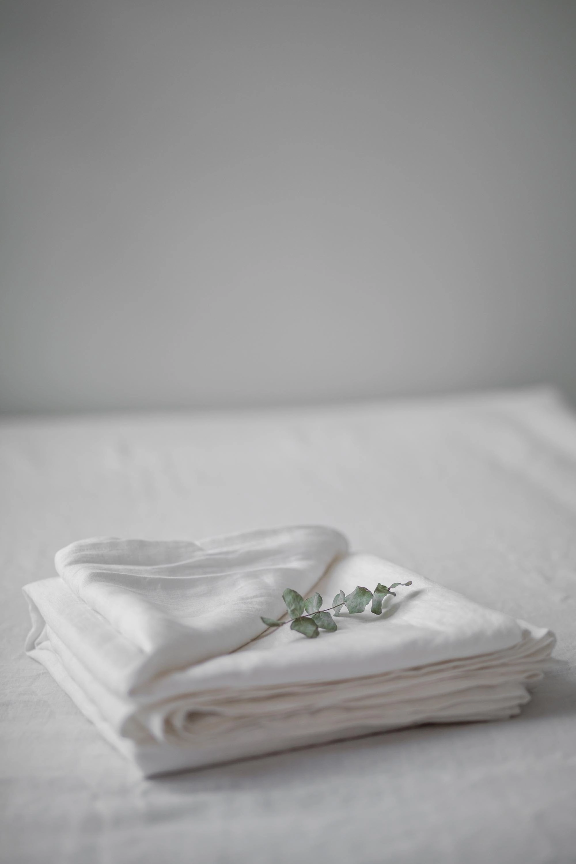 Linen Flat Sheet | White
