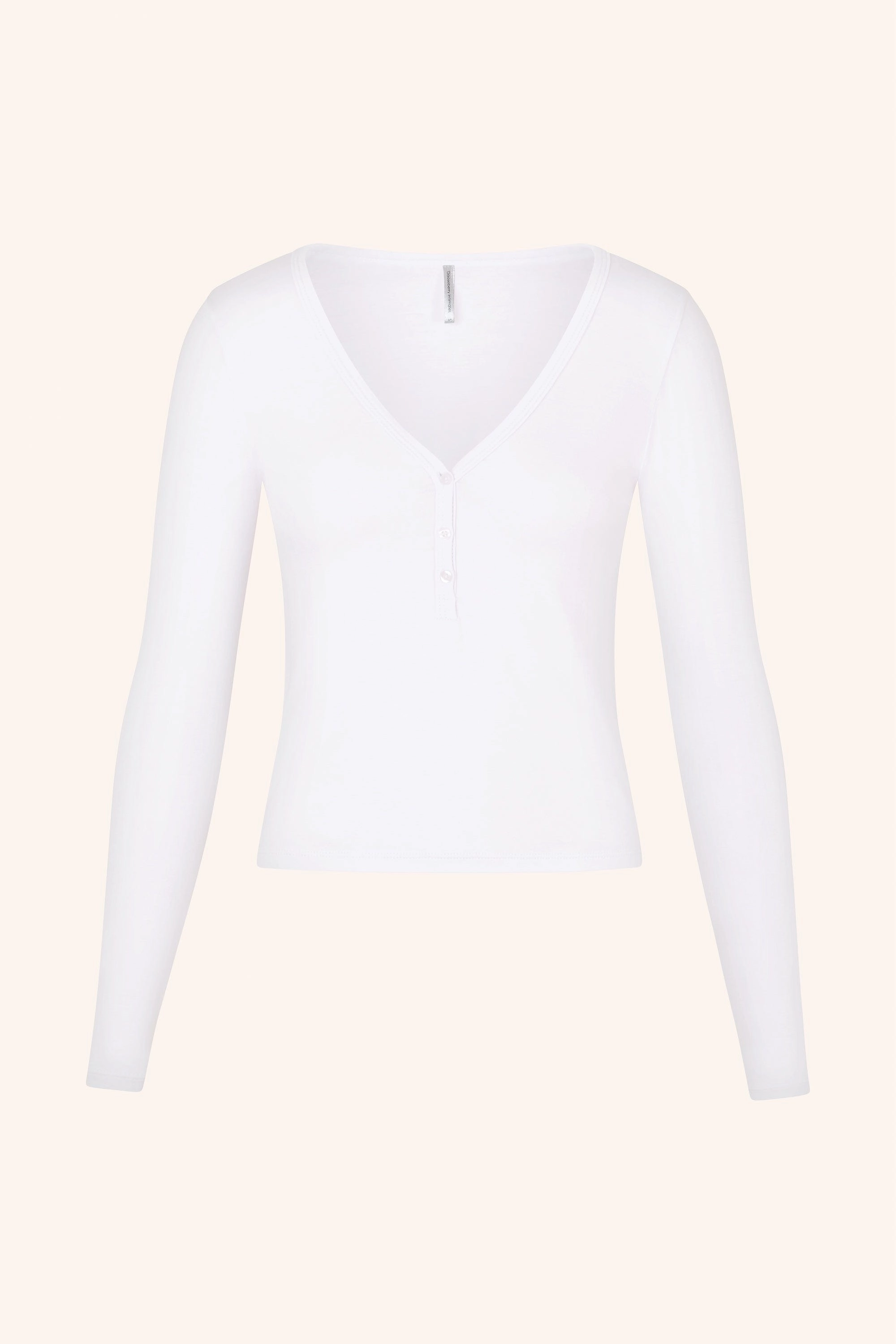 Long Sleeve Top White