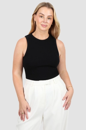 MALIBU TOP BLACK