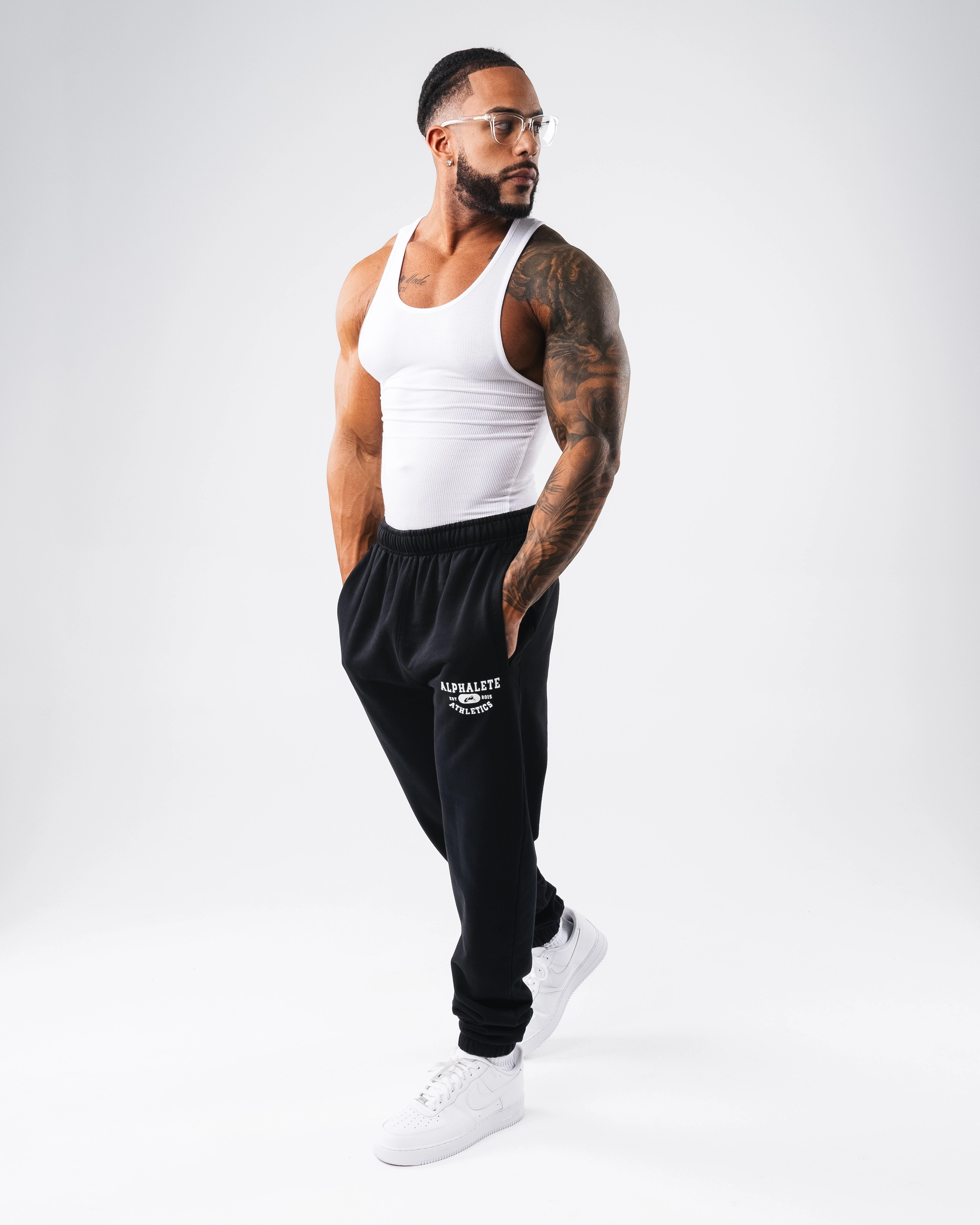 Member Vintage Jogger - Black
