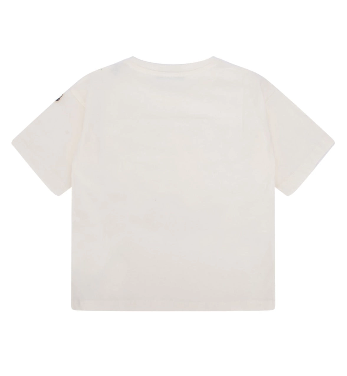Moncler Enfant Logo Embroidered Crewneck T-Shirt