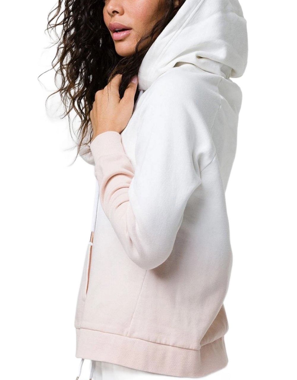Onzie Fleece Dip Dye Hoodie  3720 Sherbet Ombre