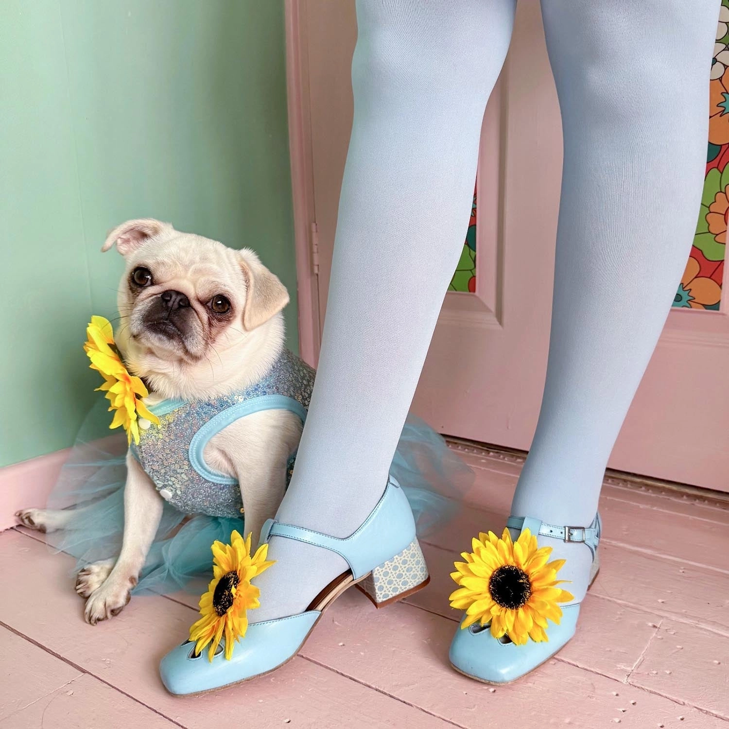 Opaque 80 Den Tights - Menthe Glacier